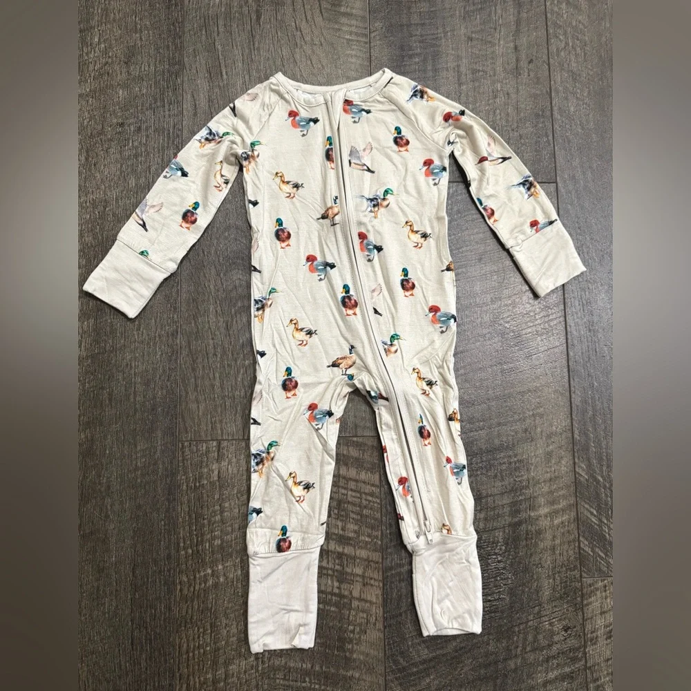 Bamboo Baby Sleepie Zippy Duck Print 18-24m
